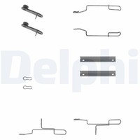 Delphi ZubehöRsatz, Scheibenbremsbelag LX0168 FüR CitroËN Peugeot