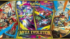 NON HOLO Pokemon Mega Evolution Base Set - Buy 12+ Cards get Free Shipping!!!