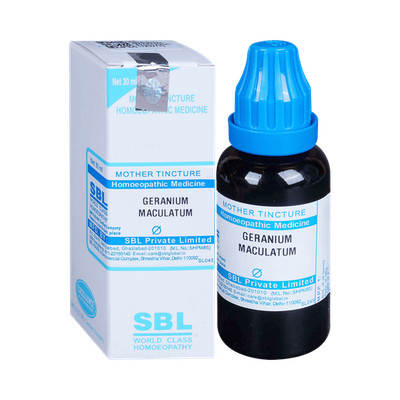 SBL Geranium Maculatum Mother Tincture Q 30ml