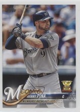 2018 Topps Manny Pina #637 4k8