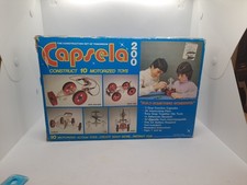 Capsela 200 1978 Motorized Action Toys Build 10 Incomplete READ