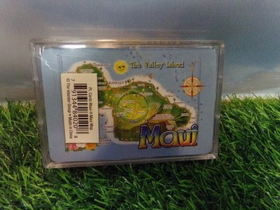 Maui Fun Map / The Valley Island Playing Cards NEW sealed Hawaii