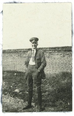 Orig. Foto Portrait Pilot Flieger FA.13 in ERRE b. Somain Douai Frankreich 1917