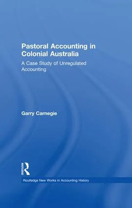 Pastoral Accounting in Colonial Australia