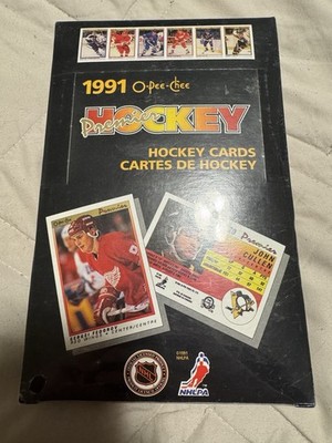 1991 O-Pee-Chee Premier Hockey Card Set   Sealed Box   CIB   Never Opened