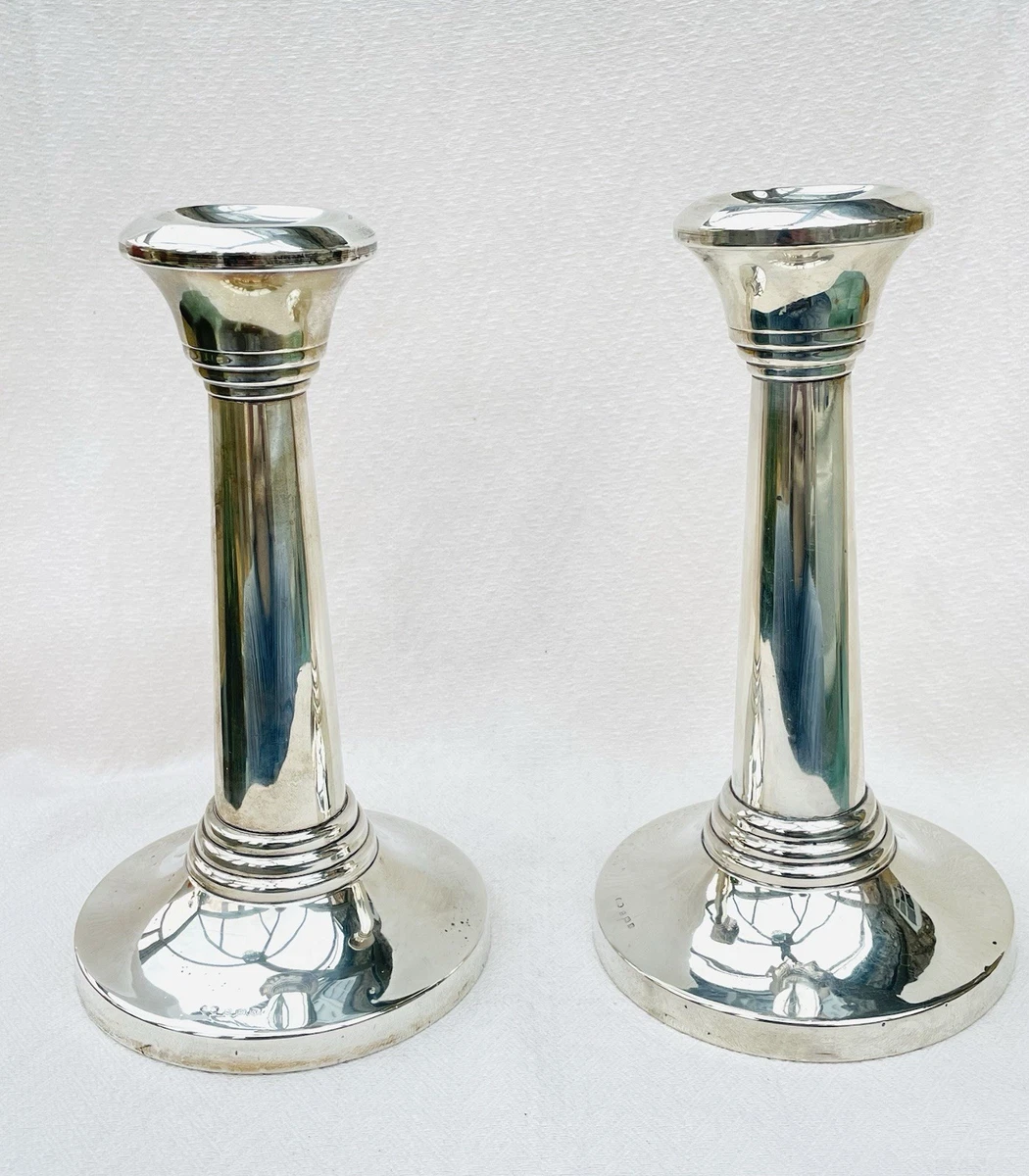 1900-1940 Antique US Sterling Silver Candlesticks & Candelabras