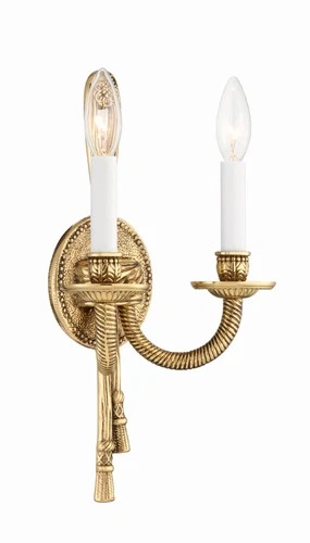 Rope/Tassel ADA Compliant Two Light Wall Sconce - Picture 5 of 9