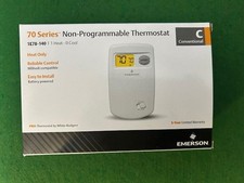 Seven 7 Emerson 70 Series 1E78-140 Non-Programmable Heat-Only Thermostats