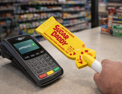   Sugar Daddy Tap To Pay Wand / Fidget Your card deserves to be spoiled too  
