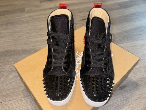 Christian Louboutin Louis Spikes Sneakers 43 US 10 - Picture 3 of 9