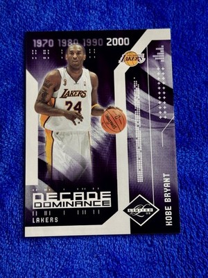2009-10 Panini Limited #18 Kobe Bryant Decade Dominance #/99