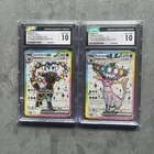 Umbreon ex (#176) & Espeon ex (#175) PRISMATIC EVOLUTIONS FIGURE COLL Promos