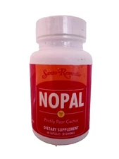 Dr. Juan Santo Remedio Nopal Prickly Pear Cactus Dietary Supplement -60 Capsules