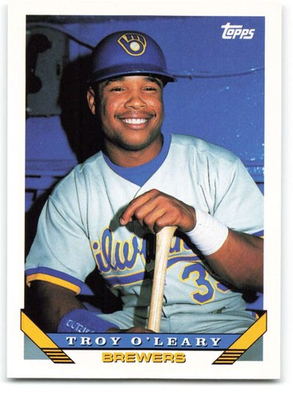 #ad 1993 Topps Traded #59T Troy O#x27;Leary NM MT RC Rookie Brewers $1.13