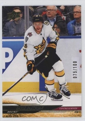 2024 Upper Deck Extended Series All-Star Exclusives /100 David Pastrnak #668 0tm