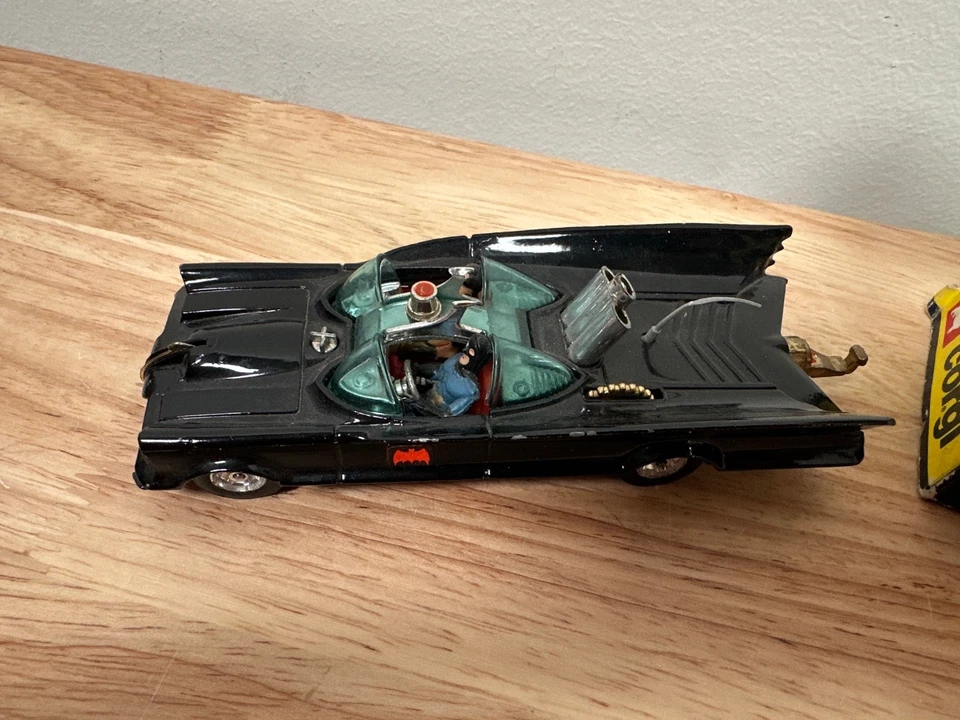 Vintage Corgi Toys Batmobile and Batboat - Fast Free Shipping! - Image 4 of 4