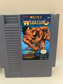 Tecmo World Wrestling (Nintendo Entertainment System, NES, 1990)