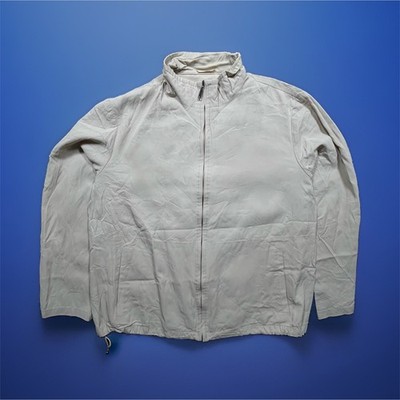 Weekend Max Mara Jacket Mens 44 Beige Zip Pockets Korean Collar Medium