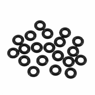 20pcs black nitrile butadiene rubber O-ring 1.8mm inner slide 0.9mm width *gi