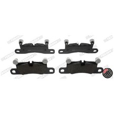 Satz Bremsbeläge Bremsklötze hinten für Porsche 911 991 Boxster 981 | 2423084