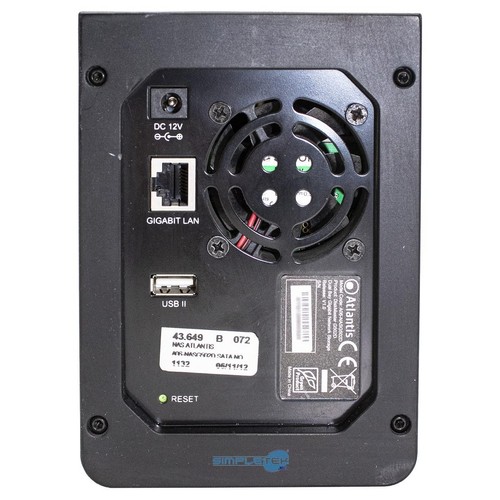 Atlantis DISKMASTER G502D Nas Mit 2 Slot Bis 2TB Für Scheiben HDD 2000 XP 7 - Bild 5 von 6