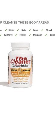 CENTURY SYSTEMS THE CLEANER  DETOX Women's 14 Day Formula 104 Capsule 26 Serving