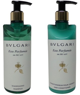Bvlgari Eau Parfumee Green Tea au the vert Shampoo and Conditioner