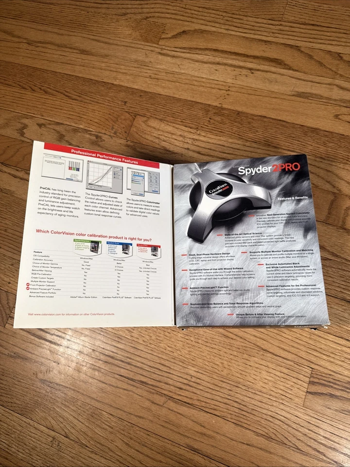 ColorVision Spyder2PRO Win/Mac-Software Color Calibration System - Image 3 of 4