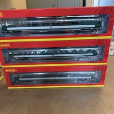 Hornby 00 Green Mk 3 Set Of 3 Coaches 1 x TFKB, 1 x TFD, 1 x TGF
