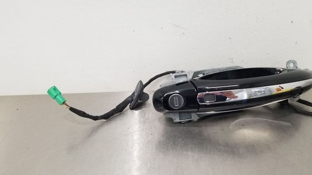 2010 BENTLEY CONTINENTAL GT EXTERIOR DOOR HANDLE FRONT LEFT DRIVER BLACK CHROME