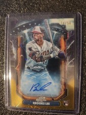 2025 Topps Chrome Cosmic /50  Brooks Lee Extraterrestrial Talent Auto - RC Auto