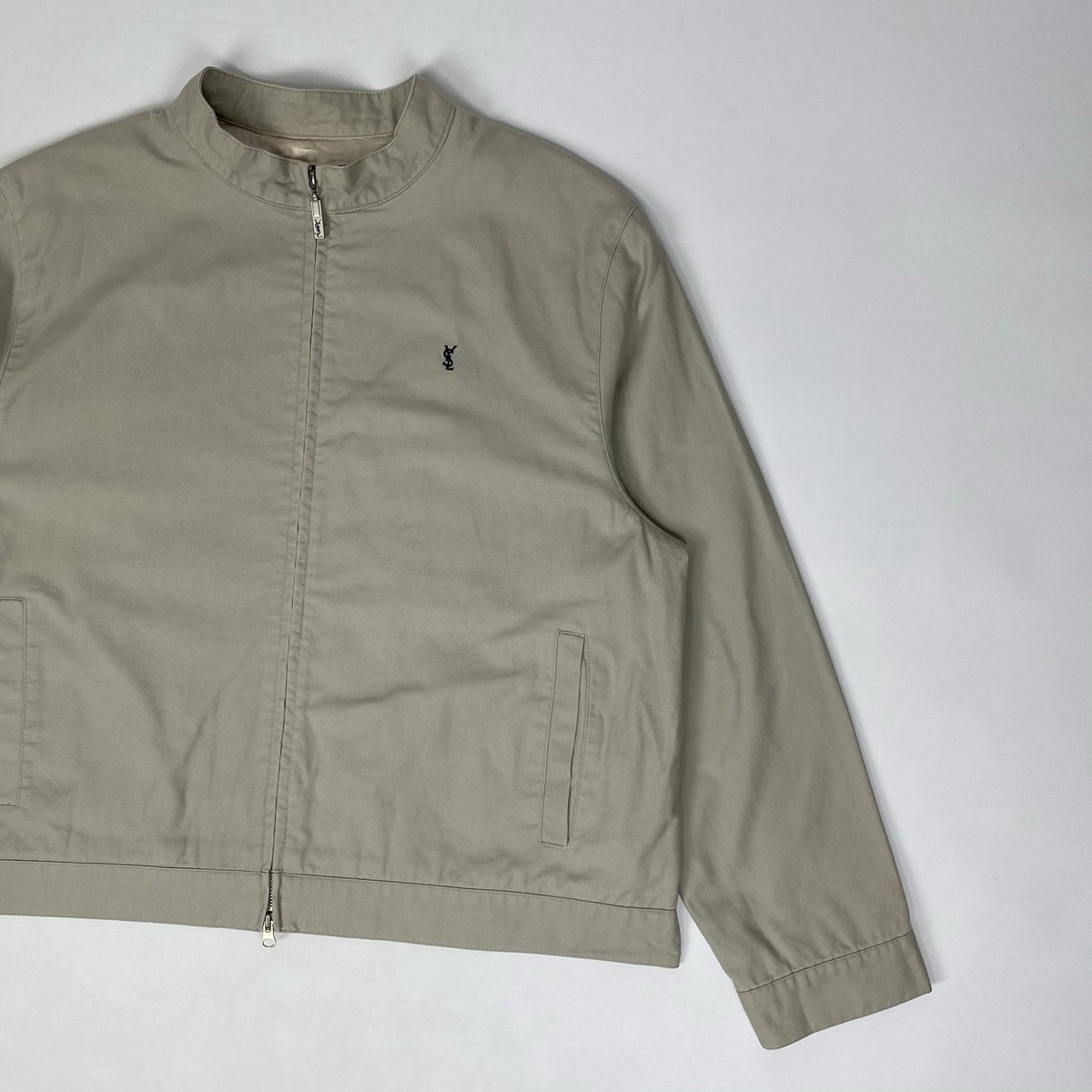 Hong Kong Yves Saint Laurent Harrington Jacket Men Size L YSL