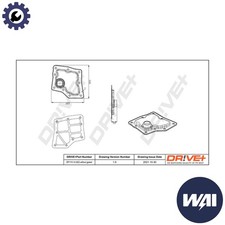 HYDRAULIC FILTER AUTOMATIC TRANSMISSION DP1110.14.0023 FOR SKODA FABIA/Praktik