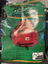 Vintage New Open Stock High Sierra Blue Cordura Daypack / Backpack Explorer HS6