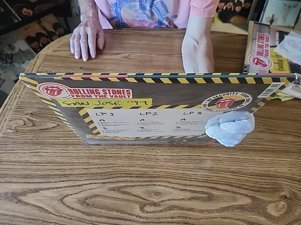 The Rolling Stones sealed "No Security. San Jose '99" 2018 USA three Lp live set - Image 4 of 4