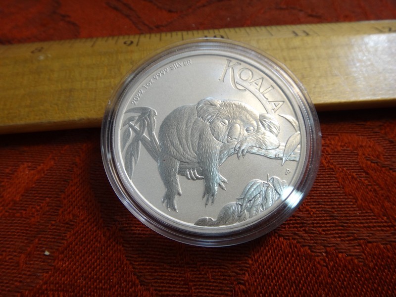 2022 Australian Koala 1 Oz .9999 Silver Coin - No Reserve