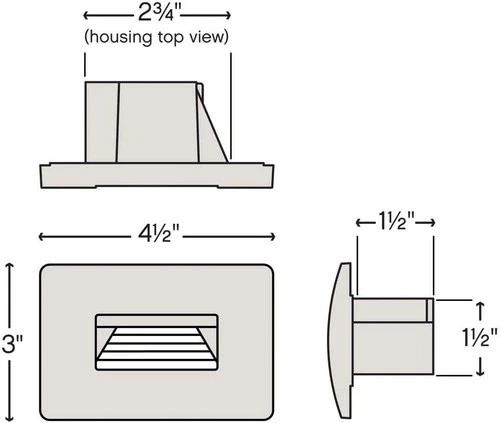 Hinkley Lighting 15508 Luna 3" Tall 12V 3.8w LED 2700K Indoor / - Bronze - Picture 3 of 10