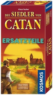 Siedler von Catan Erweiterung 5-6 Spieler Ersatzteile Kunststoff