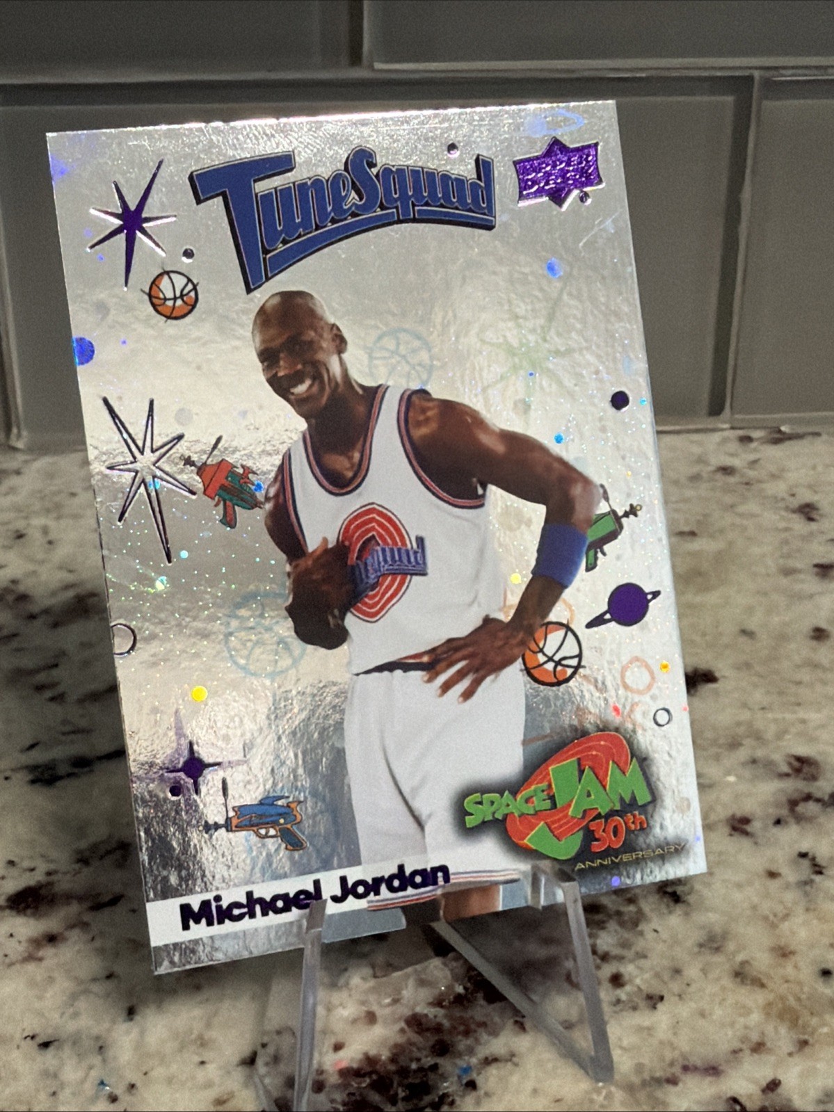 Michael Jordan 2026 Upper Deck Space Jam 30th Anniversary Cosmos Foil SP