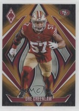 2024 Panini Phoenix Orange Fade Dre Greenlaw #53 1oa8