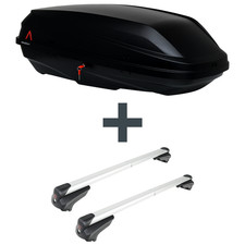 Dachbox G3 BiCube 300+ + Dachträger G3 für Opel Vectra C Caravan Typ Z02 NEU Set