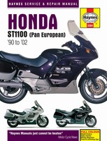 Honda ST1100 Pan European V-Fours (90 - 02) Haynes Repair Manual | Publishing