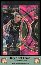 Jordan Horston 2024 Panini Select WNBA #104 Prizms Pink Ice
