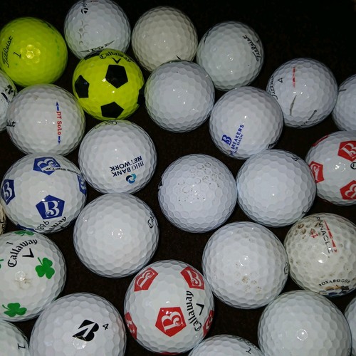 Mixed Lot of 150+ AAA Used Golf Balls Titelist Taylormade + new pack - Picture 5 of 5