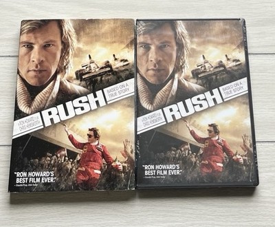 Rush (2013, DVD, NEW, SEALED) W/SLIPCOVER