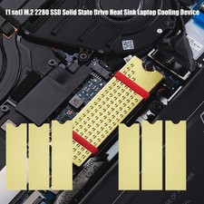 Metal SSD Heatsink for M.2 2280 Laptop Heat Sink Upgrades Thermals Performances