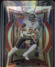 2024 Panini Select Rookie Prizm Concourse Michael Penix Jr. #80 Falcons