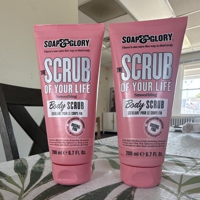 Soap & Glory The Scrub Of Your Life Smoothing Body Scrub Original Pink 200ml