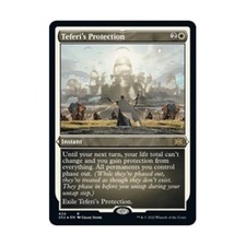 WotC Double Masters 2022 Teferi's Protection (Foil Etched) (R) (Foil) NM