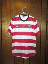 Vintage Nike 2012 USA USMNT Waldo Original Authentic Soccer Jersey Kit M Blank